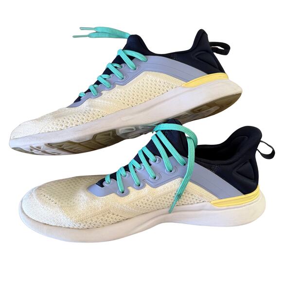 Men's APL TechLoom Tracer Pristine/Midnight/Bellflower Training Sneakers - 8 - Picture 7 of 9